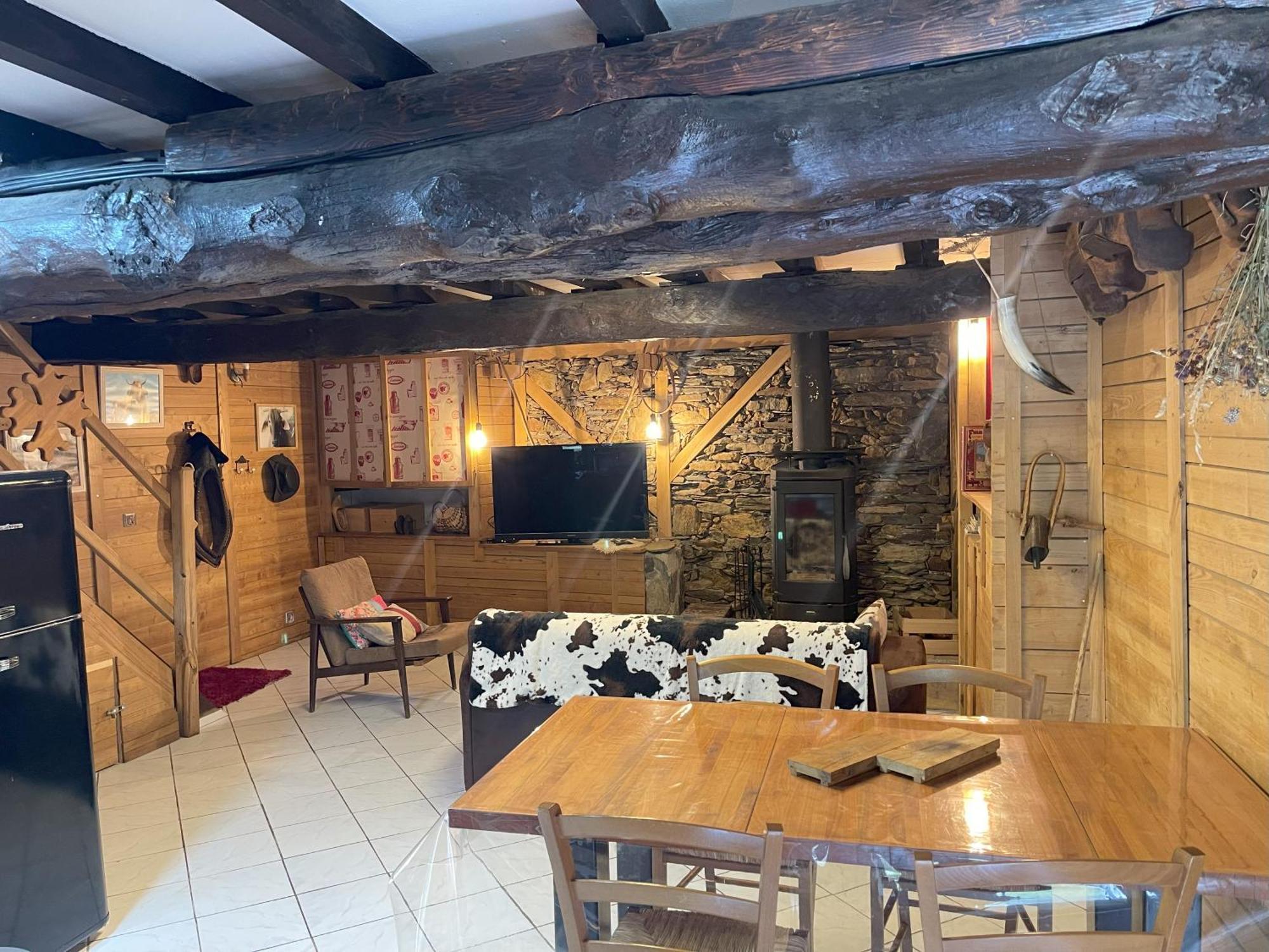 Grange Renovee, Pyrenees Ariegeoises, Gite Haute Ariege Auzat Eksteriør billede