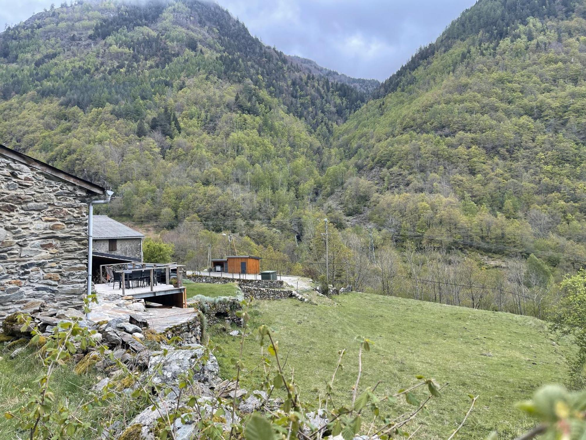 Grange Renovee, Pyrenees Ariegeoises, Gite Haute Ariege Auzat Eksteriør billede